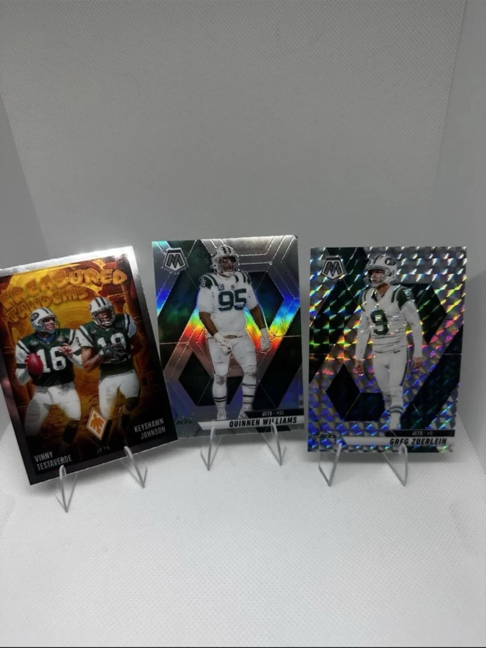 ❗️New York jets card lot- rookies, inserts, parallels, #’d, base, veterans, mem - Picture 9 of 16